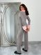 Jersey flared pants Tyu-Tyu! XS/S gray wale