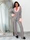 Jersey flared pants Tyu-Tyu! XS/S gray wale