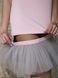 Constructor-dress pink Airdress with removable smoky gray skirt