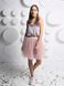 Blush Pink Tulle skirt Airskirt mini