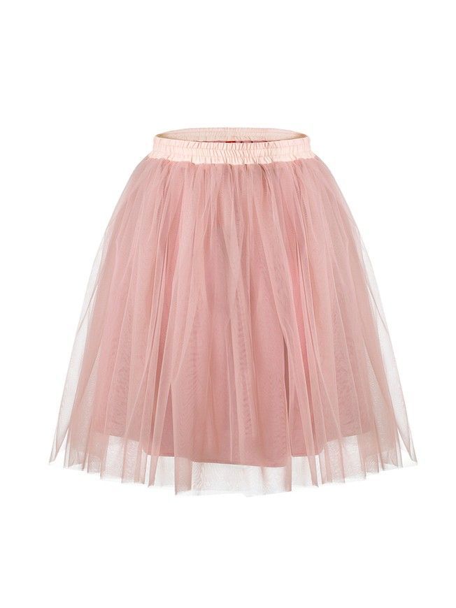 Blush Pink Tulle skirt Airskirt mini