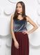 Топ Velvet Top графитовый