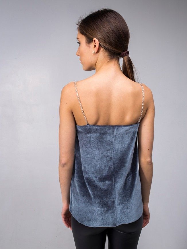 Топ Velvet Top графитовый