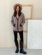 Retro cardigan oversize with buttons Tyu-Tyu! XS/S brown check