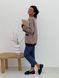 Retro cardigan oversize with buttons Tyu-Tyu! XS/S brown check