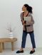 Retro cardigan oversize with buttons Tyu-Tyu! XS/S brown check