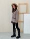 Retro cardigan oversize with buttons Tyu-Tyu! XS/S brown check