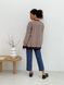 Retro cardigan oversize with buttons Tyu-Tyu! XS/S brown check