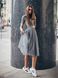 Graphite Gray Tulle skirt AIRSKIRT CASUAL midi