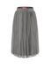 Graphite Gray Tulle skirt AIRSKIRT CASUAL midi