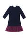 AIRDRESS set: navy blue top and 3 removable skirts (lush plum, emerald green, navy blue)