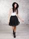 Black Tulle skirt Airskirt mini